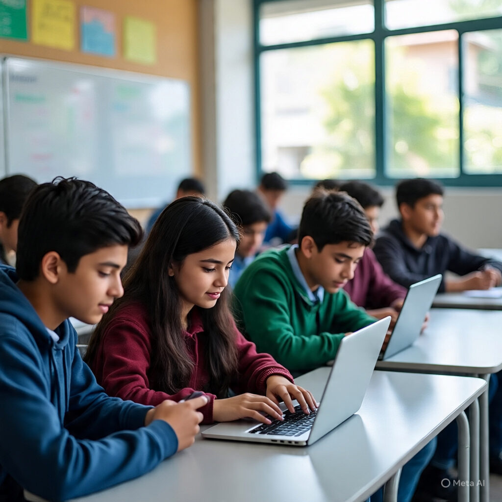 north east indian teens with laptop and (1)