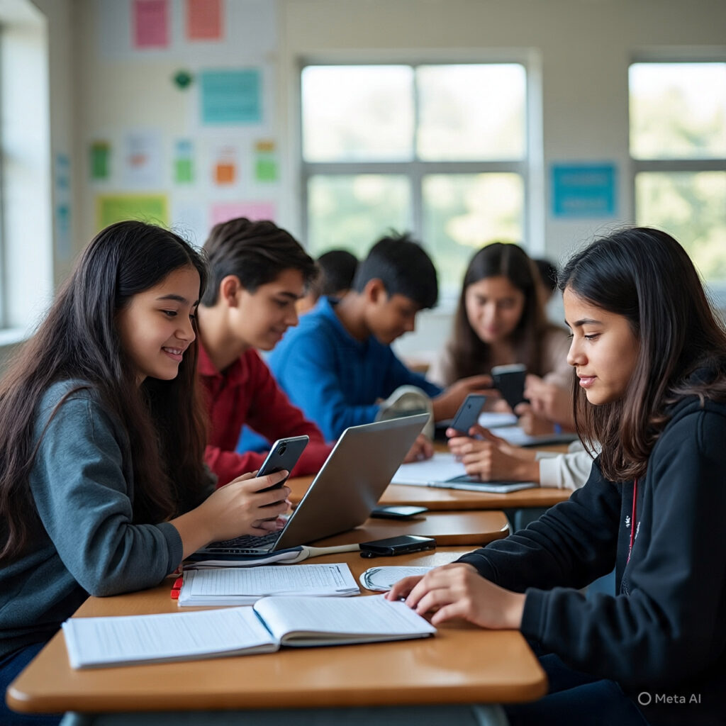 north east indian teens with laptop and